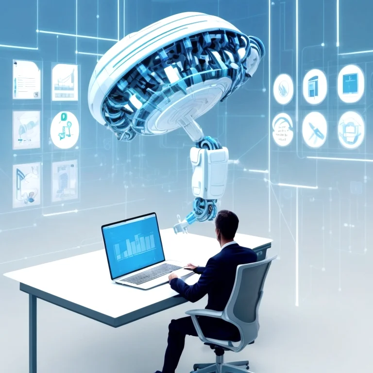 AI integration process illustration
